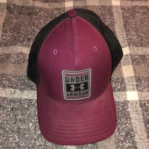 Under Armour Trucker Hat Maroon